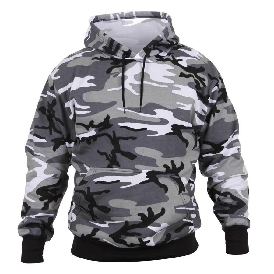 USA直輸入 ダンスカラー 迷彩 パーカー プルオーバー ロスコ カモフラ フード スウェット | ROTHCO | 10