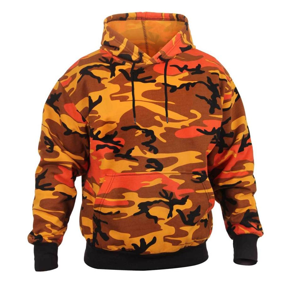 USA直輸入 ダンスカラー 迷彩 パーカー プルオーバー ロスコ カモフラ フード スウェット | ROTHCO | 11