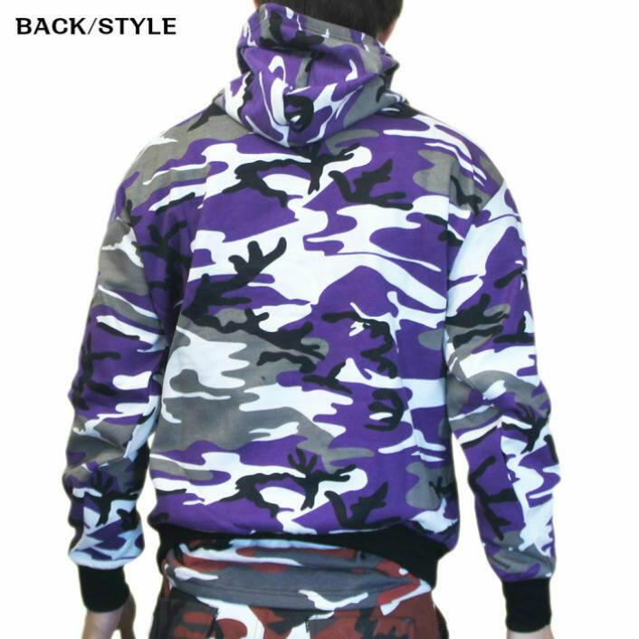 USA直輸入 ダンスカラー 迷彩 パーカー プルオーバー ロスコ カモフラ フード スウェット | ROTHCO | 04