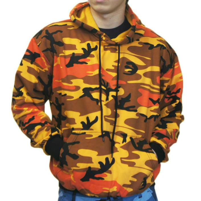 USA直輸入 ダンスカラー 迷彩 パーカー プルオーバー ロスコ カモフラ フード スウェット | ROTHCO | 06