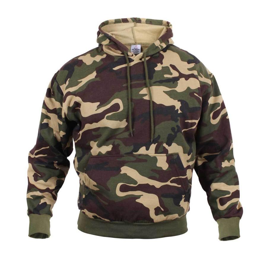 USA直輸入 ダンスカラー 迷彩 パーカー プルオーバー ロスコ カモフラ フード スウェット | ROTHCO | 09