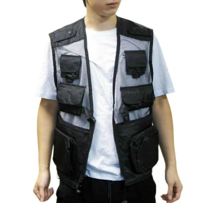 送料無料 ロスコ ミリタリー タクティカル ベスト メッシュタイプ ブラック アメリカ海兵隊武装偵察部隊仕様 Rothco Tactical Recon Vest | ROTHCO