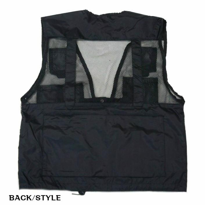 送料無料 ロスコ ミリタリー タクティカル ベスト メッシュタイプ ブラック アメリカ海兵隊武装偵察部隊仕様 Rothco Tactical Recon Vest | ROTHCO | 06