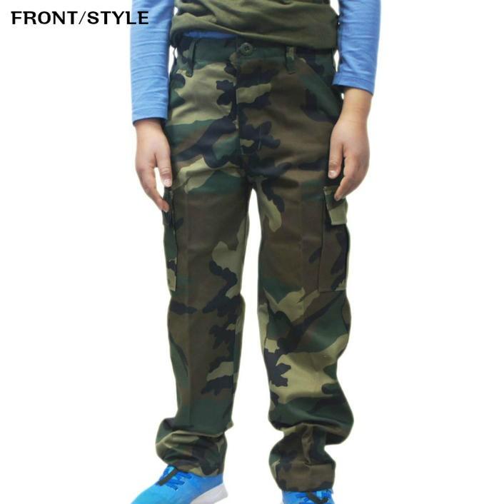 Rothco ロスコ 迷彩 カーゴパンツ キッズ 6ポケットb D Uパンツ ウッドランド Kids Camouflage u Pantsめいさい カモフラ Rothkids エフシービック Efcvic 通販 Yahoo ショッピング