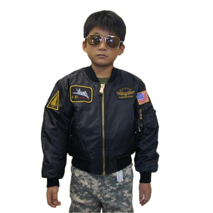 送料無料 トップガン キッズ MA-1  パッチ付 フライトジャケット子供服 MA-1 FLIGHT JACKETS | ROTHCO | 02