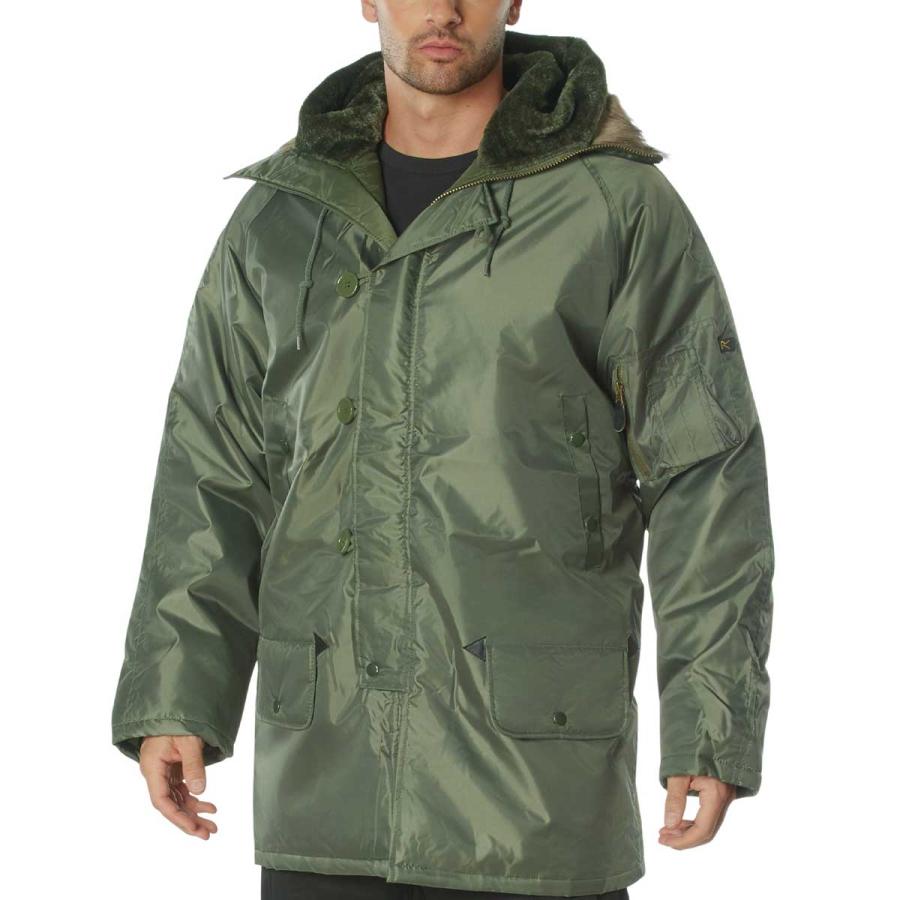 ROTHCO（ロスコ） 送料遼無料 N3Bフライトジャケット 完全防寒ファー付