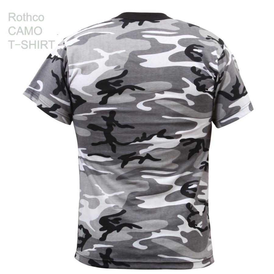 USA ミリタリーTシャツ 迷彩シティ柄 メンズ ロスコ アメリカ直輸入 ROTHCO CAMO T-SHIRTS 米軍 レプリカ仕様 | ROTHCO | 02