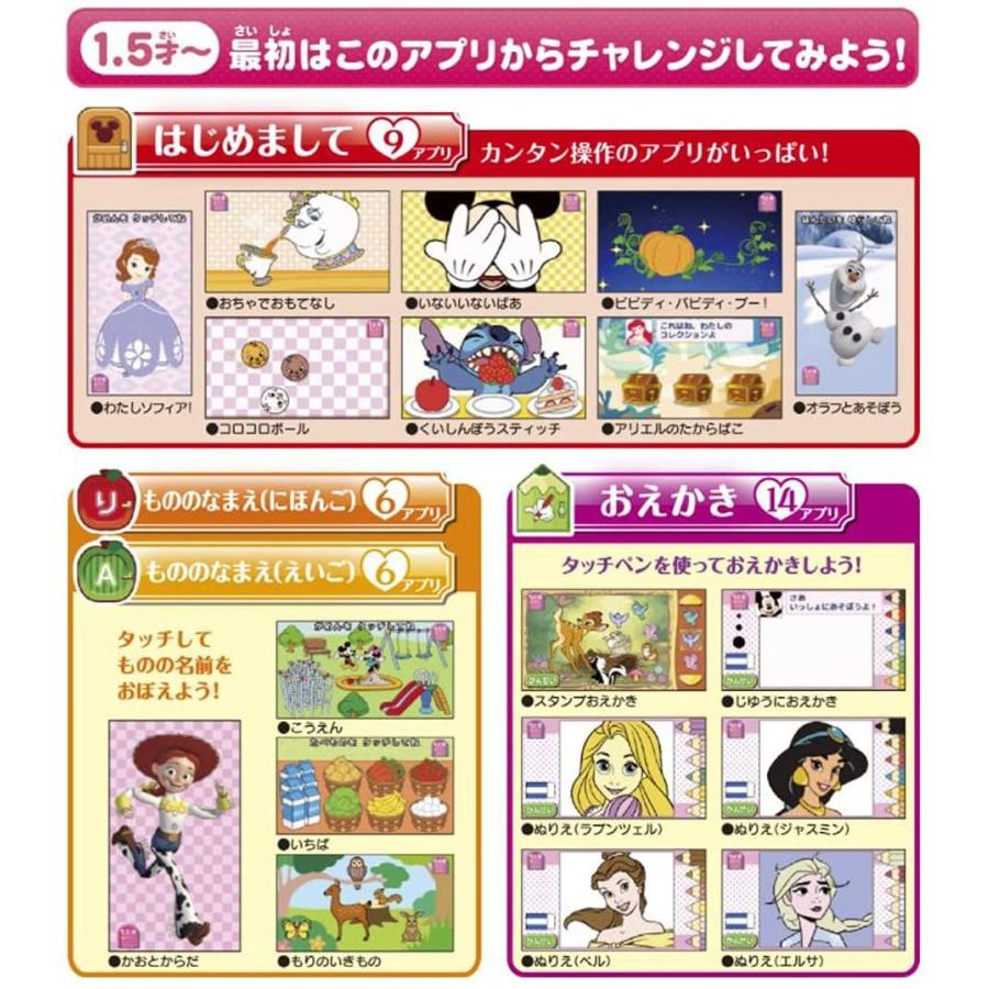 マジカルプレイタイム できた！がひろがる ドリームトイパッド プラス ディズニーキャラクターズ 