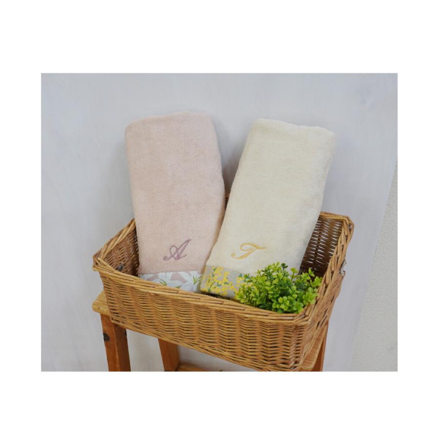 タオルギフト 今治タオル FIORE バスタオル 2枚 名入れ ペア 結婚祝い 出産祝い お祝い お礼 お返し 内祝い プレゼント ギフトセット 記念品 贈り物 送料無料 | 今治タオル | 04