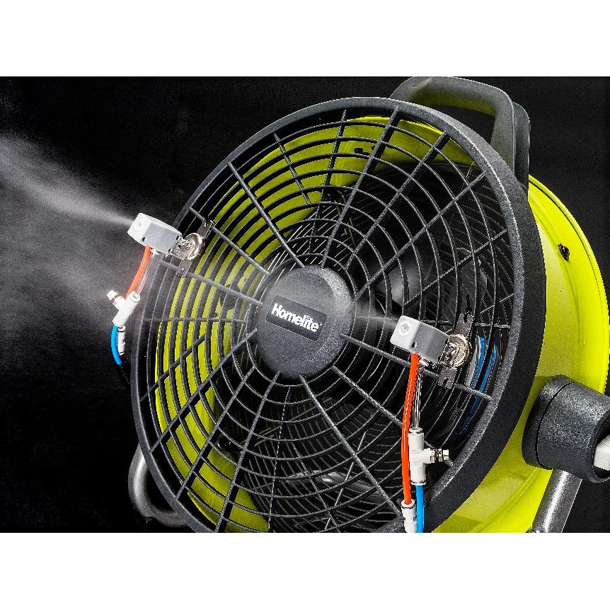 コードレス扇風機/エヴァポクーラー セット 微細ミストで濡れない