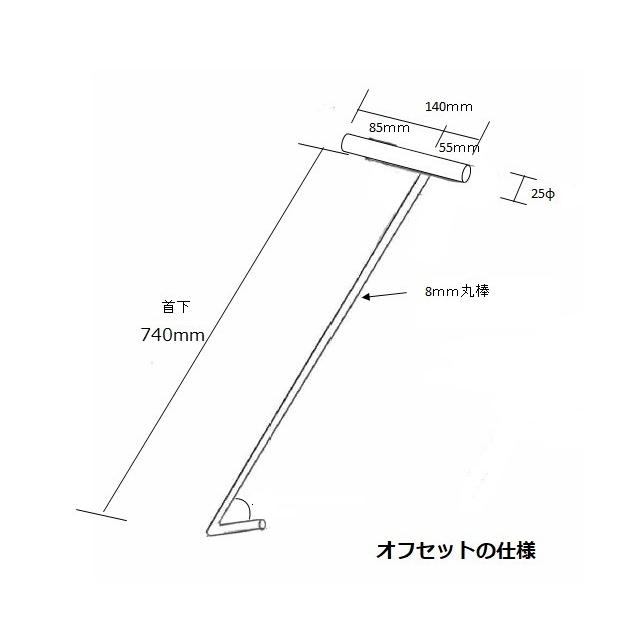 引っ張り棒 765mm ステンレス　トラック　カギ棒 　鈎棒　引っ掛け棒　フック棒　パッレット　台車　荷降ろし　コンテナパレット 引く蔵　｜effect-shop｜07