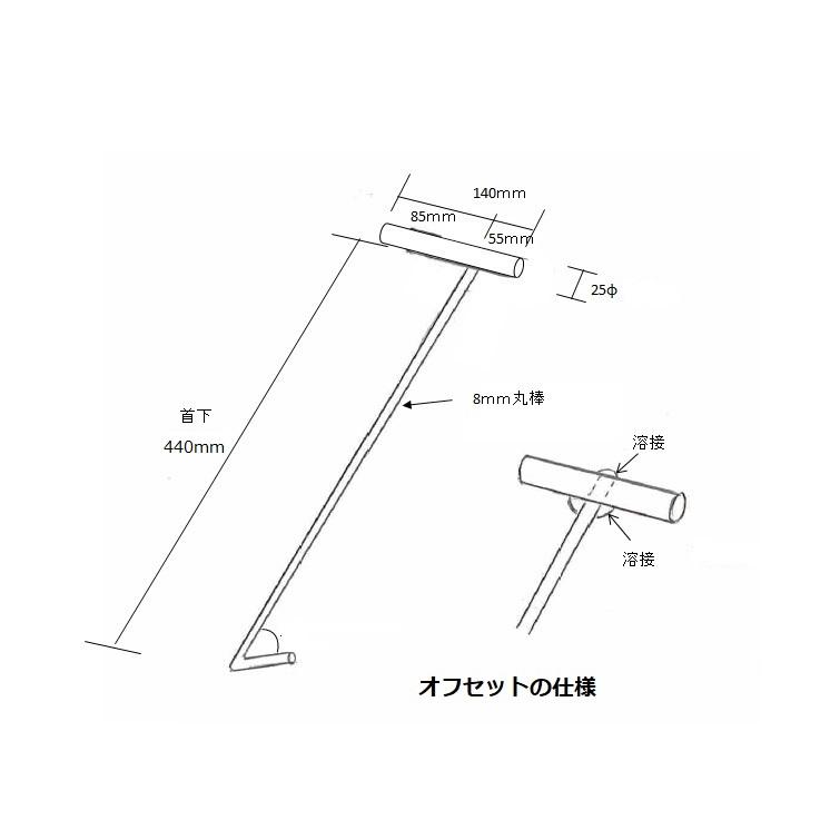 引っ張り棒　5本セット　465mm トラック　カギ棒　引っ掛け棒　鈎棒　フック棒　パッレット　台車　荷降ろし　コンテナパレット 引く蔵　 |  | 04