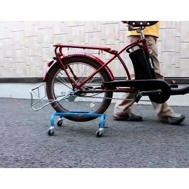 サイクルキャリー　自転車移動　パンク自転車移動　駐輪場整理　電動自転車　ファットバイク　ドーリー　 | 