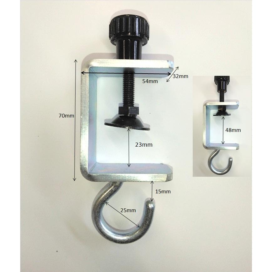 吊り金具　吊り下げ　クランプ　吊る〜す　フック　ヒートン　固定 |  | 02