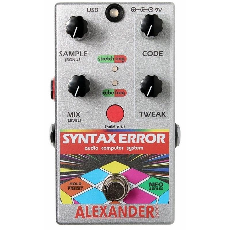 Alexander Pedals Neo Series Syntax Error｜メーカー直輸入品｜アレキサンダー | 