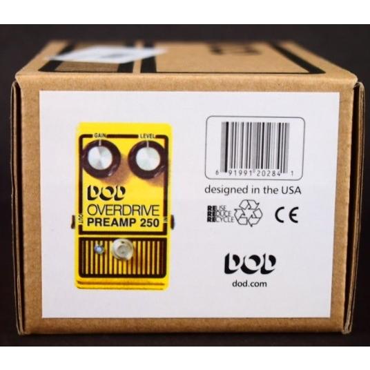 DOD Overdive Preamp 250 オーバードライブ 世界1974台限定！DOD Overdrive Preamp 250 誕生50周年モデルが