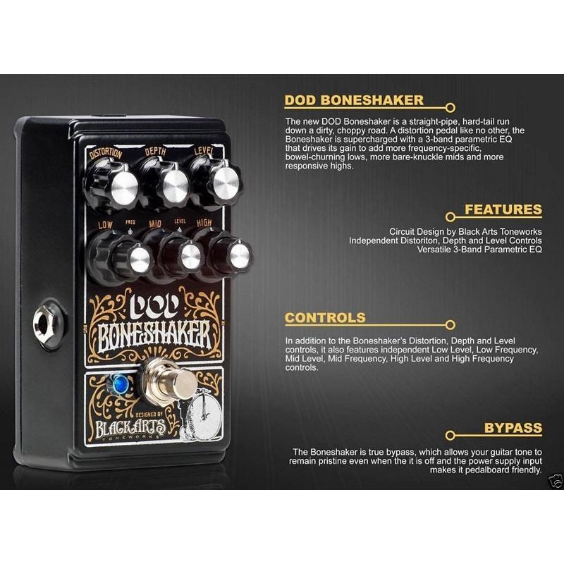 DigiTech DOD Boneshaker｜ディストーション｜並行輸入品