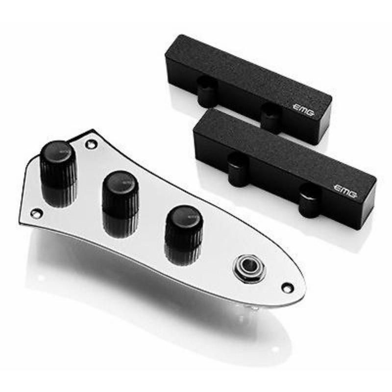 【動作確認済・美品】EMG J Set アクティブピックアップ ジャズベース用 EMG JV Set ベース アクティブ・ピックアップ : ワールド輸入