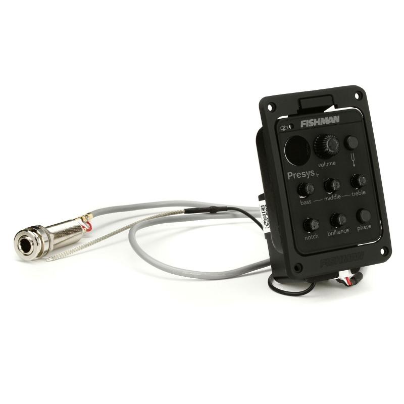 Fishman Presys+ Acoustic Preamp and Pickup System - Narrow Format