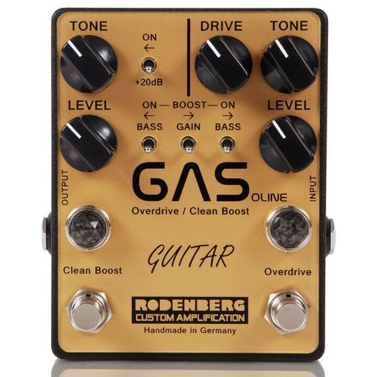 新品 未使用 RODENBERG GAS (ODCB) Overdrive GAS (OD/CB) für Gitarre Low/High Gain Overdrive Boost