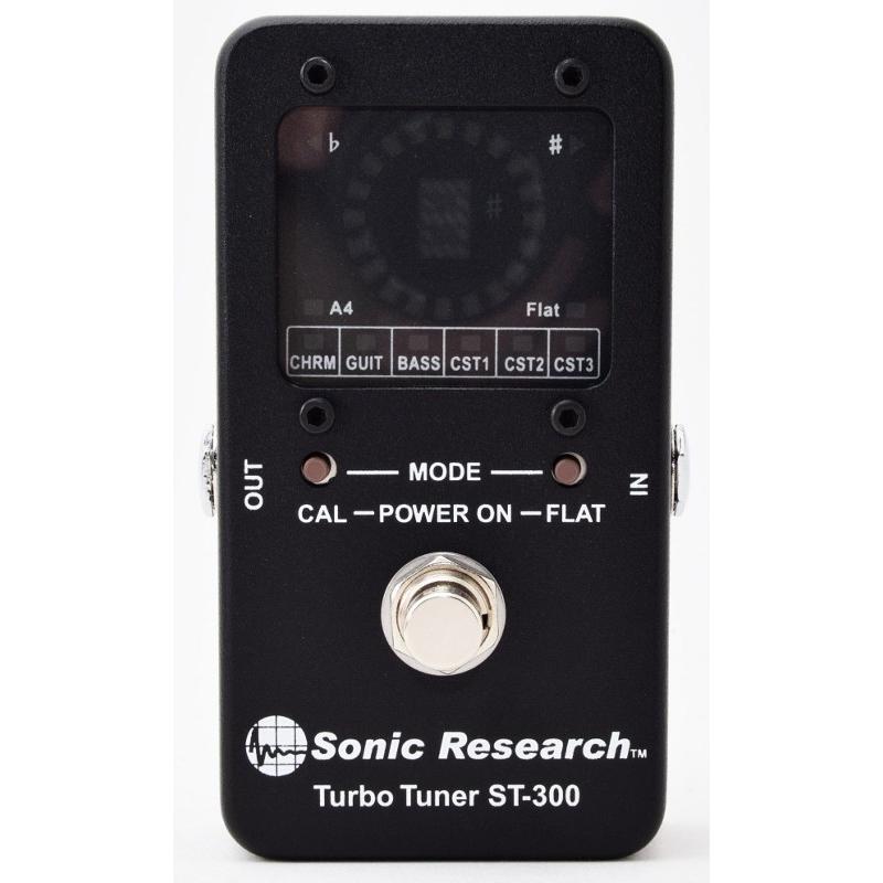 Sonic Research ST-300 Stompbox Strobe Tuner|チューナー Sonic Research ST-300 Stompbox Strobe Tuner|チューナー