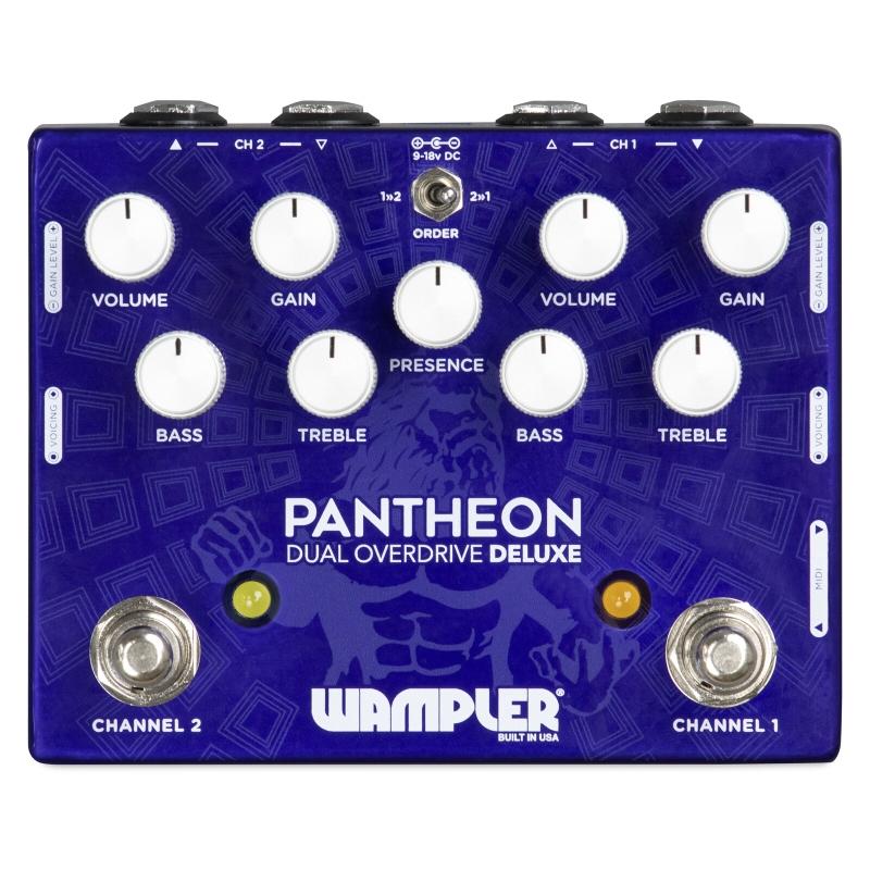 WAMPLER PANTHEON オーバードライブ Wampler Pedals Pantheon Deluxe DUAL OVERDRIVE ｜オーバードライブ