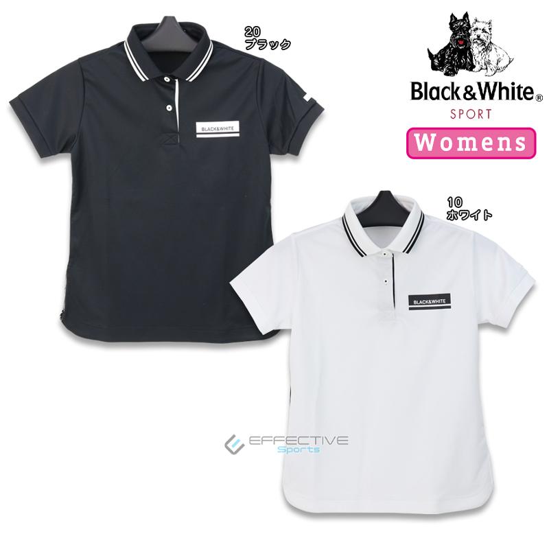 Black&White(ブラック&ホワイト) BLS9602WE ゴルフウェア ポロシャツ レディース 半袖 モノトーン 吸汗速乾 抗菌消臭  UVプロテクト おしゃれ 人気 : ino-glfap00374 : エフェクティブスポーツ - 通販 - Yahoo!ショッピング