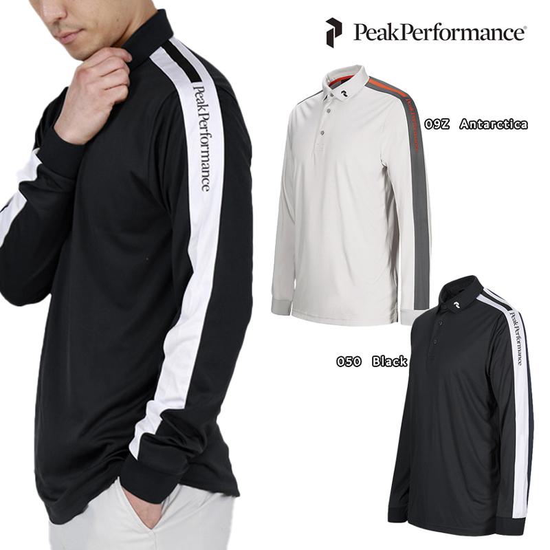 PeakPerformance（ピークパフォーマンス） G76653 Player Polo LS（プレイヤー ポロ ロングスリーブ） ゴルフウェア  メンズ 長袖ポロシャツ デイリーユース :ino-golwm01078:エフェクティブスポーツ - 通販 - Yahoo!ショッピング