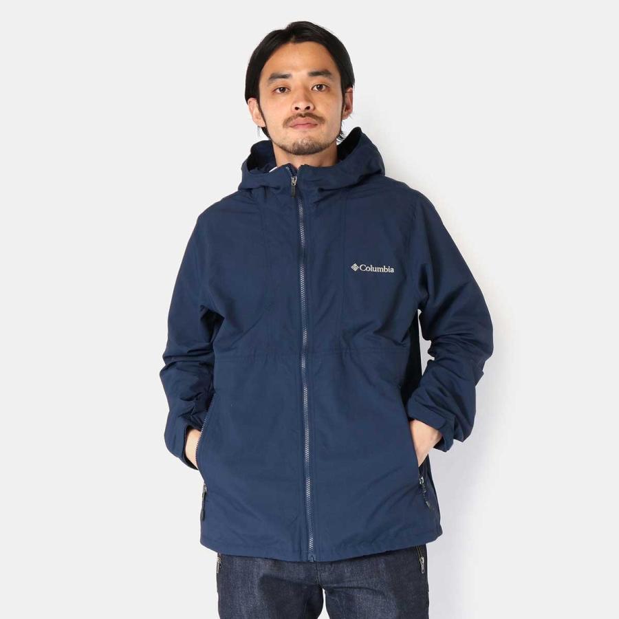 ジャケット Columbia (コロンビア) PM3378 HAZEN JACKET マウンテンパーカー パッカブル タウンユース 撥水加工 キャンプ フェス アウトドア 464