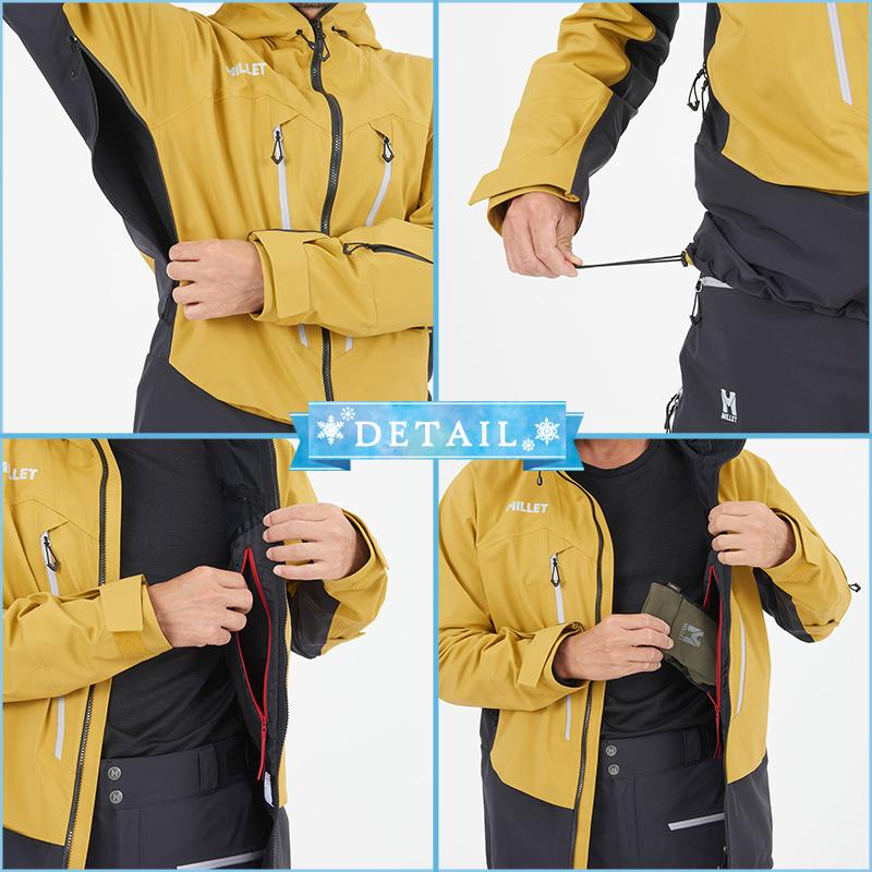 MILLET MILLET(ミレー) MIV03153 TYPHON WARM NX STEEP JKT M MILLET MILLET(ミレー) MIV03153 TYPHON WARM NX STEEP JKT M