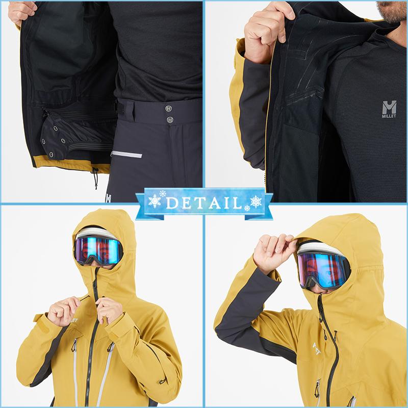 MILLET MILLET(ミレー) MIV03153 TYPHON WARM NX STEEP JKT M MILLET MILLET(ミレー) MIV03153 TYPHON WARM NX STEEP JKT M