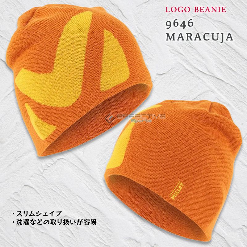 MILLET(ミレー) ビーニー アウトドア MIV7589 LOGO BEANIE ロゴビーニー 帽子 速乾 保温｜effective-sports｜08