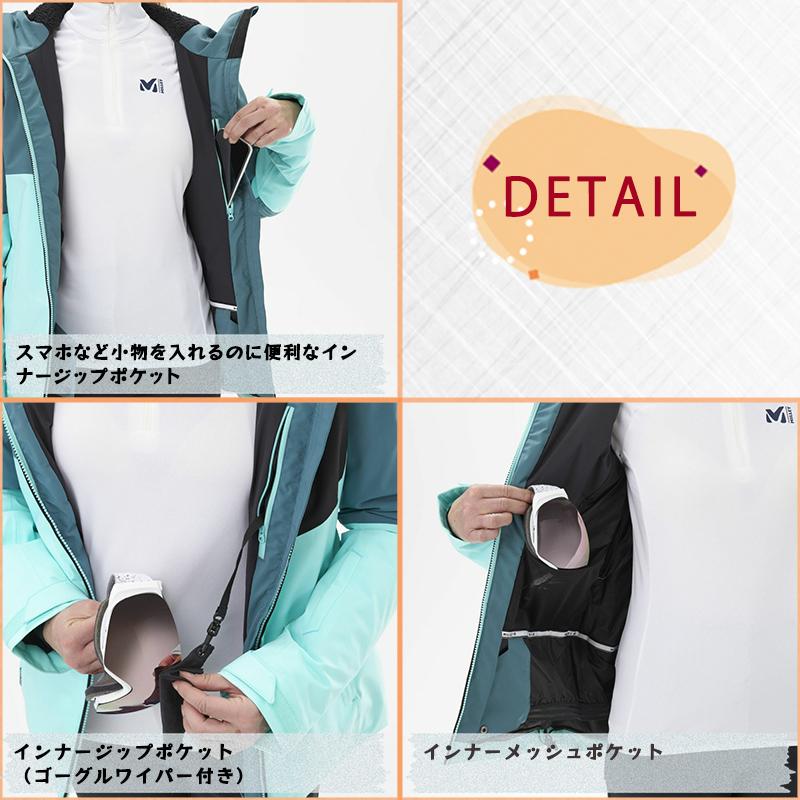 MILLET MILLET(ミレー) スキーウェア レディース MIV9904 NALLO MILLET MILLET(ミレー) スキーウェア レディース MIV9904 NALLO