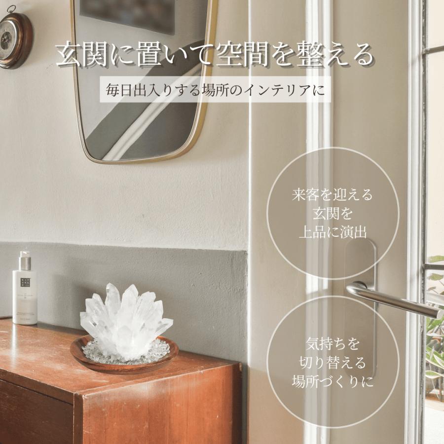 Longsafe パワーストーン 水晶 クラスター クリスタル 原石 浄化用 魔