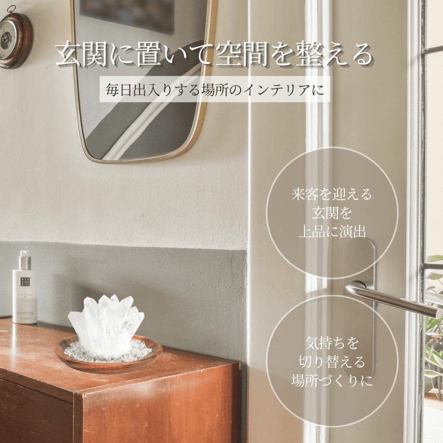 Longsafe パワーストーン 水晶 クラスター クリスタル 原石 浄化用 魔
