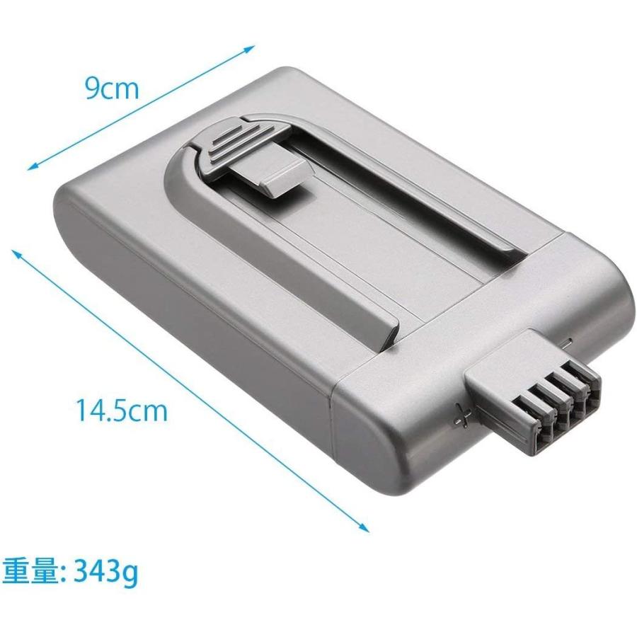 Dyson（ダイソン） 互換品 dyson DC16 互換 交換用 バッテリー 21.6V