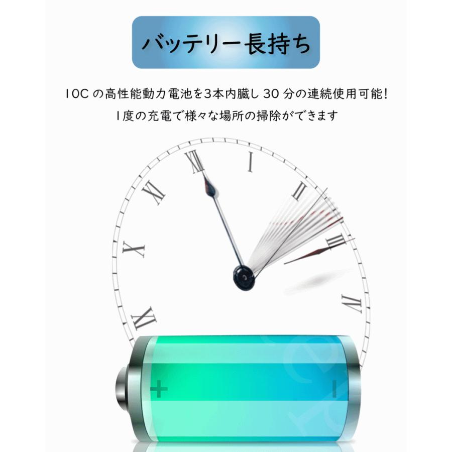 ハンディクリーナー ＆ エアダスター 掃除機 1台2役 超強力 バッテリー