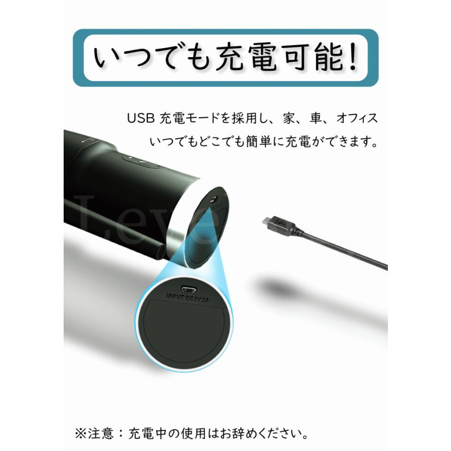 ハンディクリーナー ＆ エアダスター 掃除機 1台2役 超強力 バッテリー