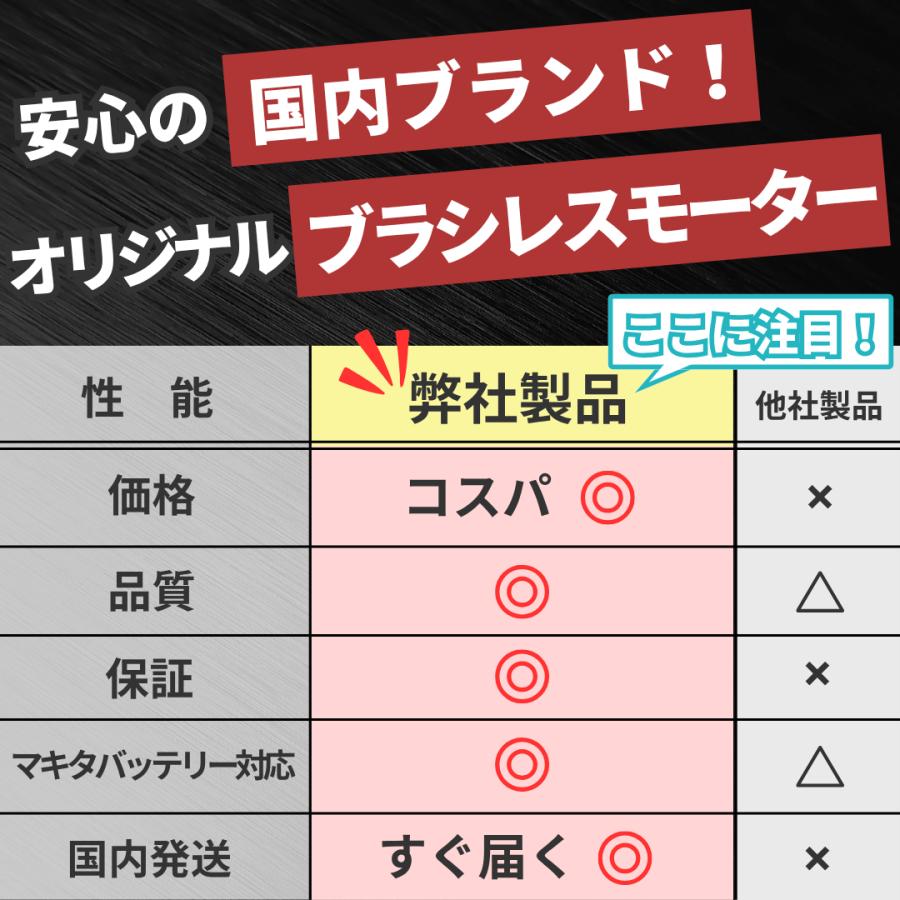 マキタ 互換 インパクトレンチ  電動 18V 収納ケース付き ブラシレスモーター リングライト 搭載 タイヤ交換 コードレス 14.4V バッテリー 対応 (IPW02C-BL) | Longsafe | 08