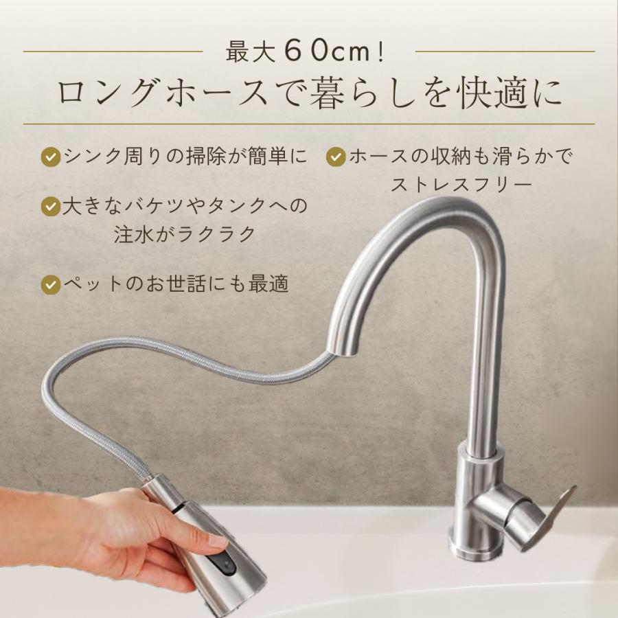 ケーリーフショップ】発泡ホース引出し型ORBとシャワー台所の ケーリーフショップ】発泡ホース引出し型ORBとシャワー台所の