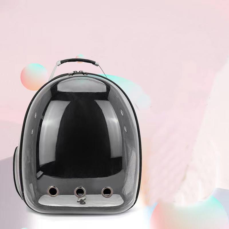 ペット キャリー バッグ リュック ケース 猫 犬 小型犬 ハード カプセル型 透明 UVカット メッシュ 通気性 旅行 犬用 猫用 抱っこ おしゃれ かわいい（PCB01） |  | 07