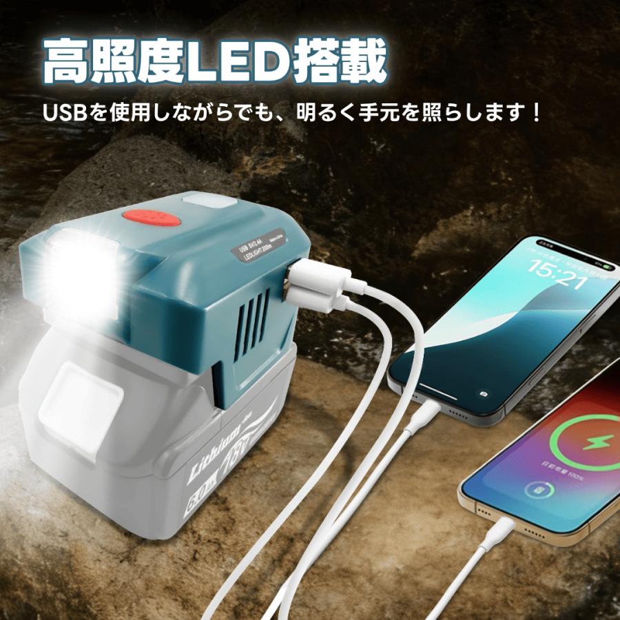 Longsafe マキタ 互換品 充電式 インバーター 防災 ポータブル 電源