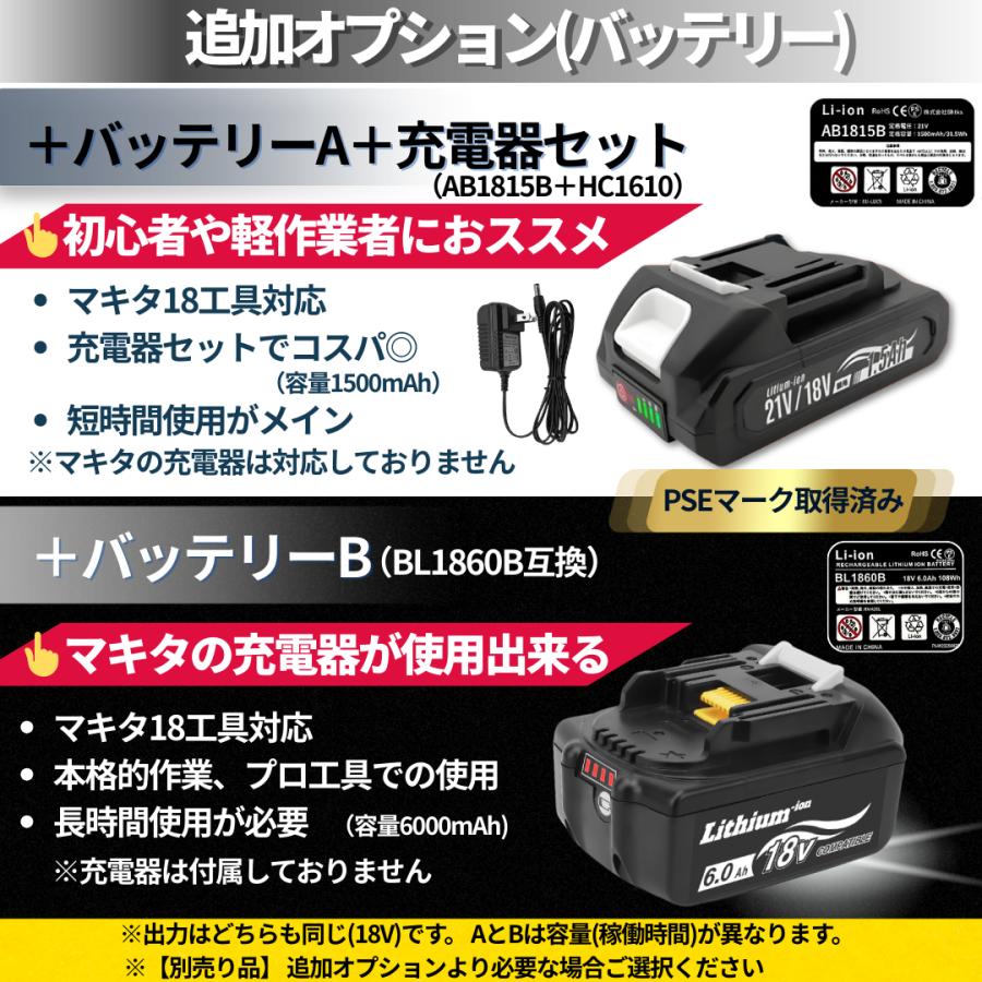 マキタ 互換 剪定バサミ 電動  充電式 コードレス はさみ ハサミ 軽量 ブラシレスモーター SK5高炭素鋼 4段階調整 プロ仕様  18V 14.4V 対応  (HAS01-BL) | Longsafe | 10