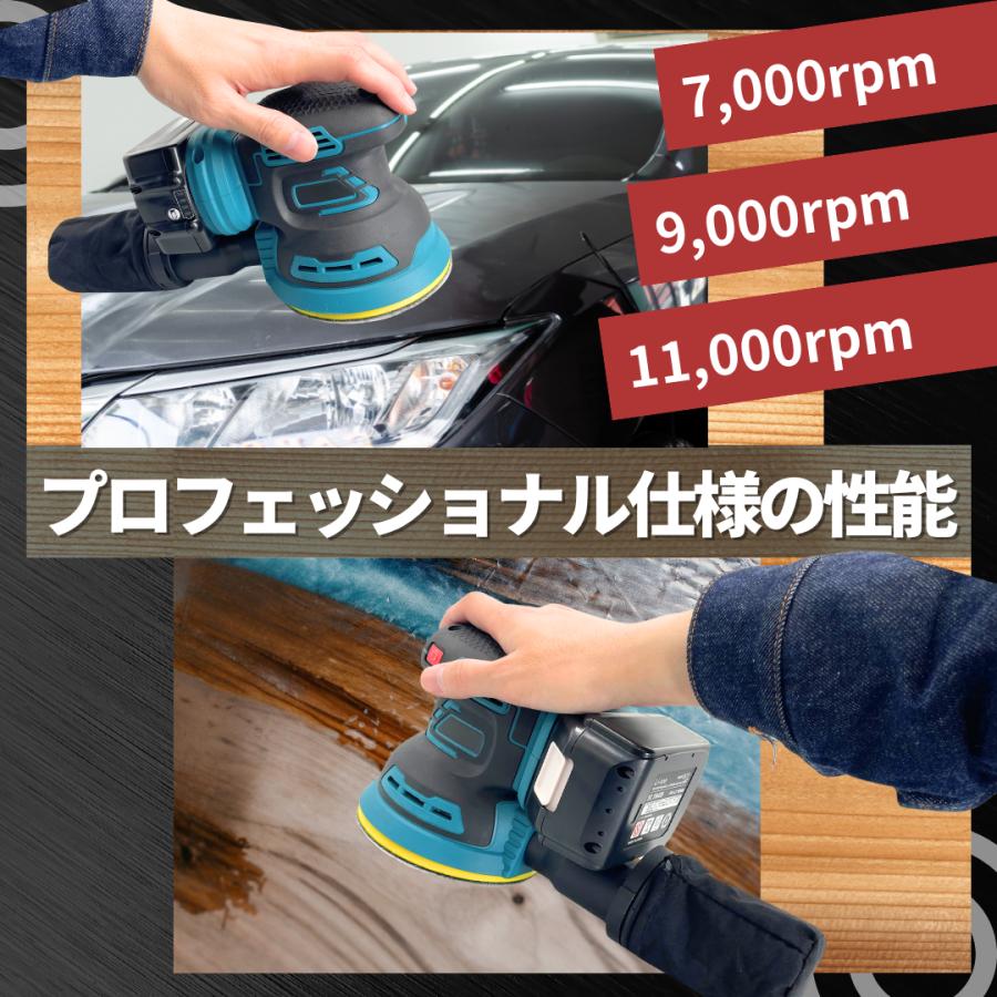Longsafe マキタ互換品 充電式 ランダム サンダー プロ仕様 Longsafe マキタ互換品 充電式 ランダム サンダー プロ仕様
