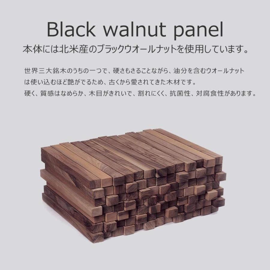 ニキシー管風置き時計 レトロモダン木製クロック 1600万色 RGB