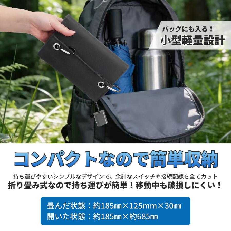 Longsafe ソーラーパネル ソーラーチャージャー ソーラー充電器 車
