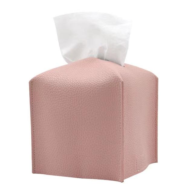 ティッシュ ボックス キューブ 型 ペーパー ポット ティッシュ ケース おしゃれ かわいい 韓国 インテリア レザー 車（TCC01） |  | 05