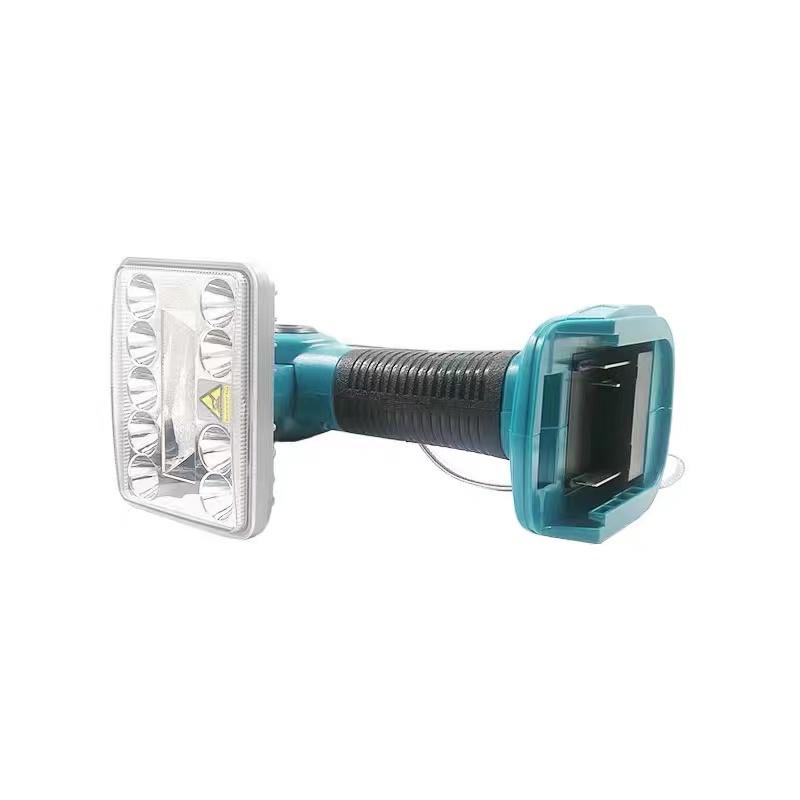 マキタ 互換 充電式 フラッドライト LED ライト 投光器 ワークライト USB 小型 18V 14.4V makita バッテリー 対応 1000ルーメン３インチ(S)(FLLS01-BL)｜effort｜06