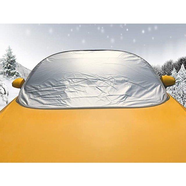 車フロントガラスカバー 雪対策 凍結防止 日除け 愛車を雪 霜 落ち葉 鳥の