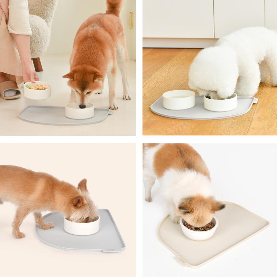 犬 わんこ ペット フードボウル ランチョンマット 完全防水 洗える かわいい おしゃれ 高級 滑り止め 韓国っぽ 人気 ブランド 39.5CM*30CM |  | 14